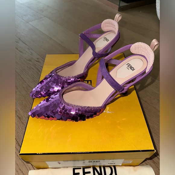 Fendi Shoes - Fendi COLIBRÌ LITE SLINGBACK 37